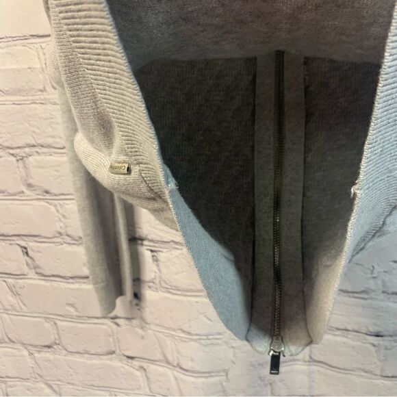 CALVIN KLEIN Zip-up Quilted Style Sweater - Picture 8 of 10